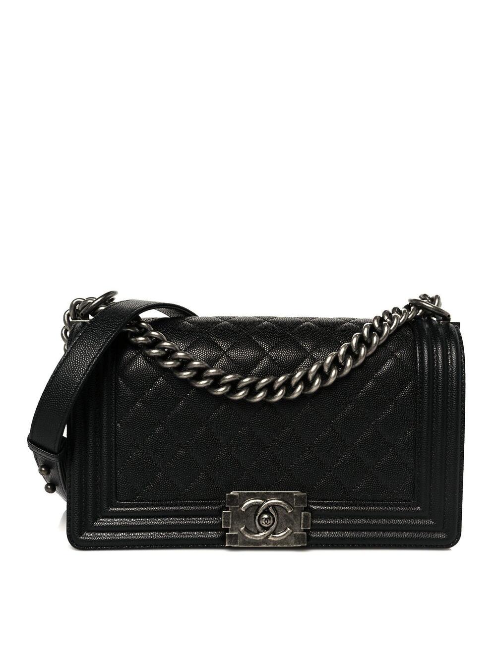 Chanel Caviar Quilted Medium Boy Flap #307934C30B